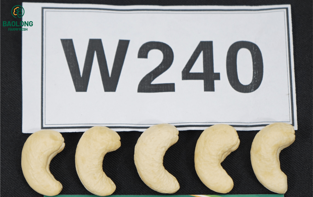 white cashew nuts ww240