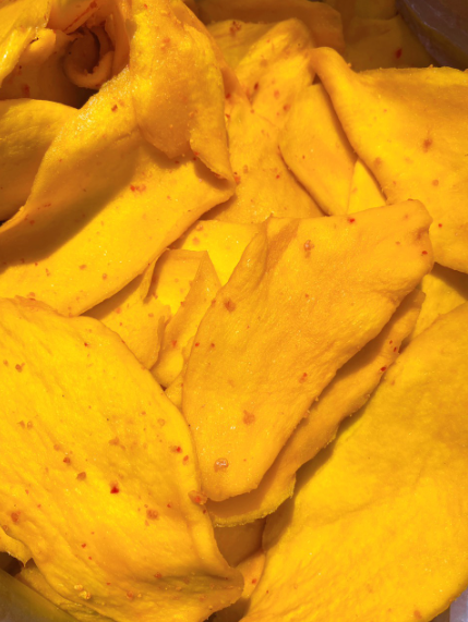 dried mango with salt and chili