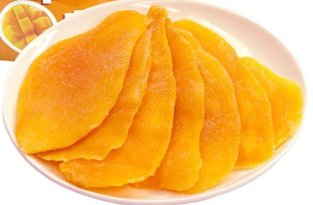 unique flavor of dried mango