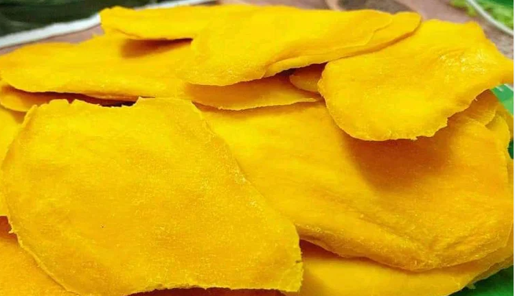 unique flavor of dried mango