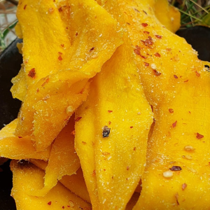 dried mango with salt and chili