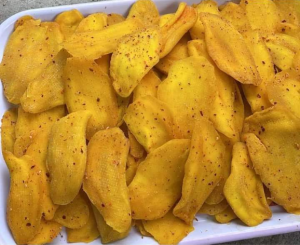 dried mango with salt and chili