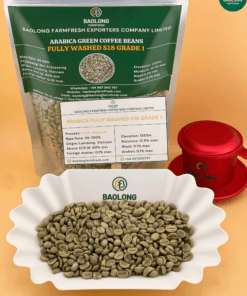 Arabica Green Coffee Beans Fully Washed S18 – Grade 1